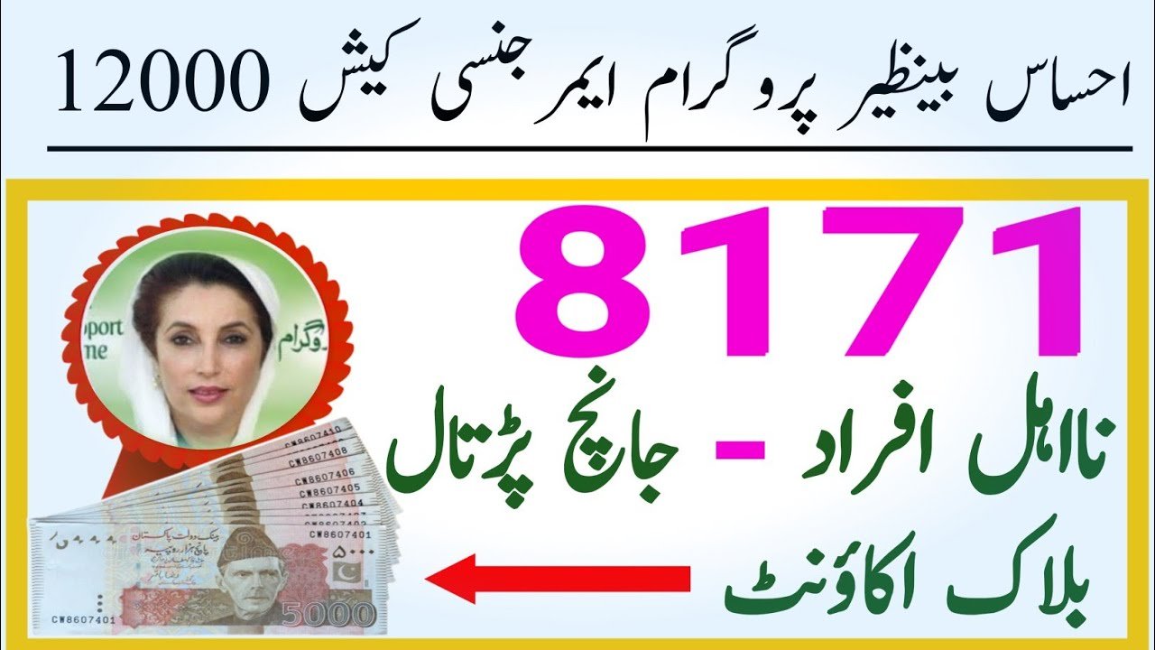 BISP 12000 New Registration Start through Web Portal
