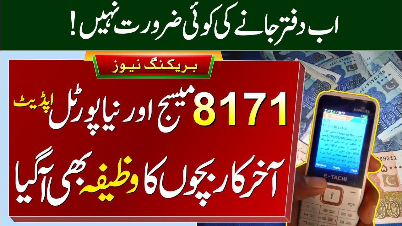 How to Check 9000 Benazir Taleemi Wazaif Without Visiting the Tehsil Office?