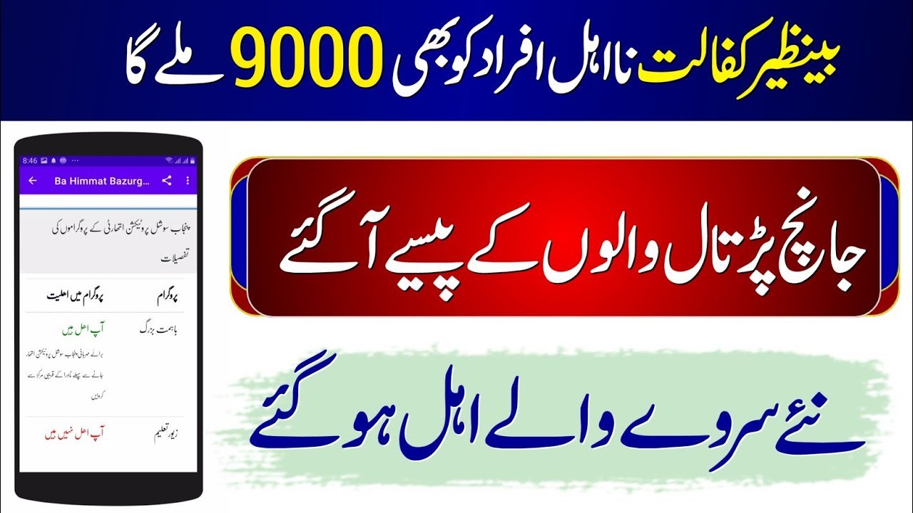 News Regarding 14000 Benazir Kafalat Program Ineligible Persons