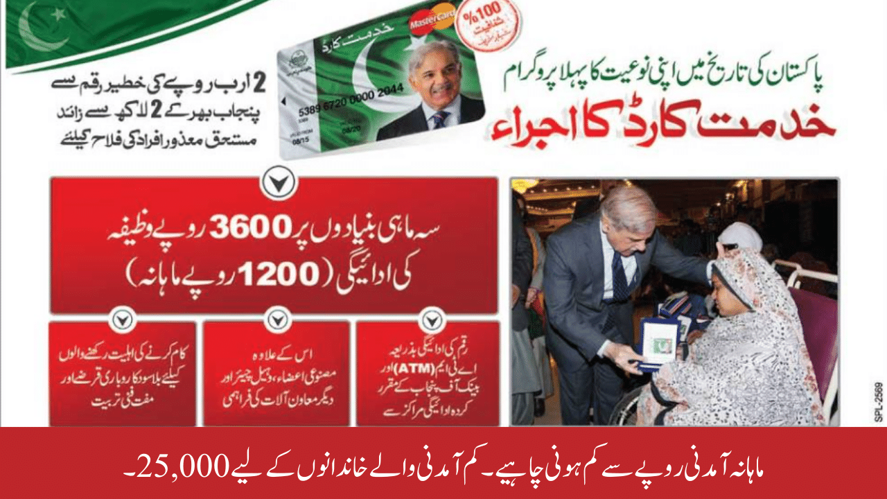 How to Check Khidmat Card Ehsaas Rashan October 3600 Balance Online?