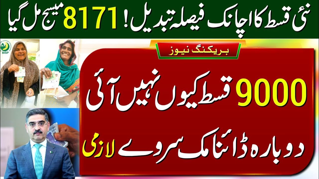 8171 SMS Alert for BISP Dynamic Survey 