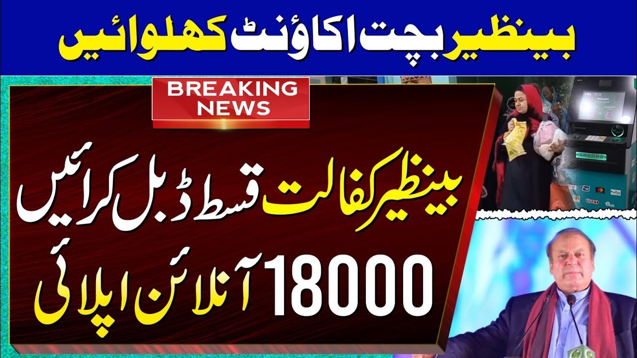 How To Apply Online For Benazir Bachat Scheme