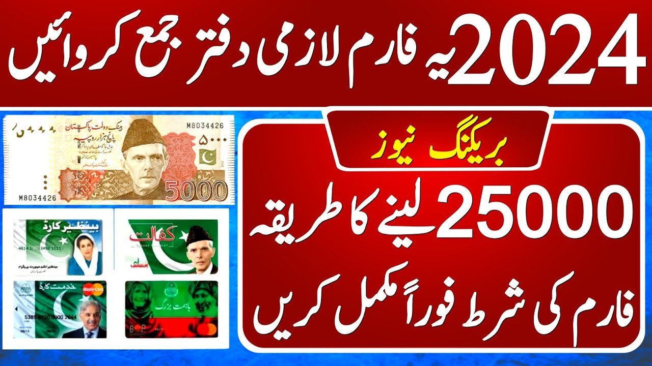 Registration Application Form For 8171 Ehsaas Program Update 2024