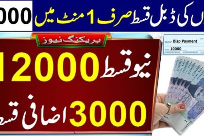 Benazir Taleemi Wazaif 6000 Started February Installment