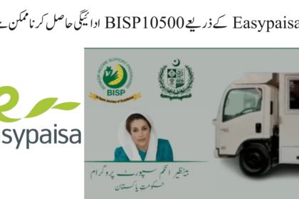 Is it possible to get a 10500 BISP Payment VIA Easypaisa?