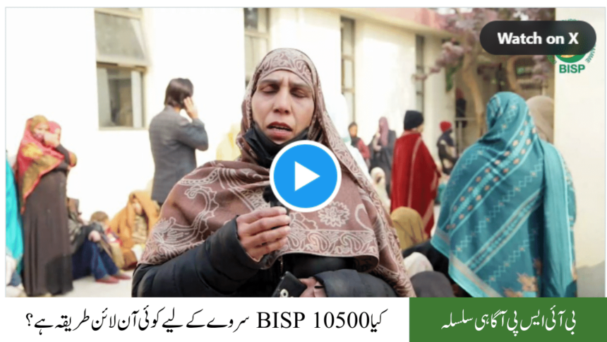 Is there any Online way for the BISP 10500 Survey?