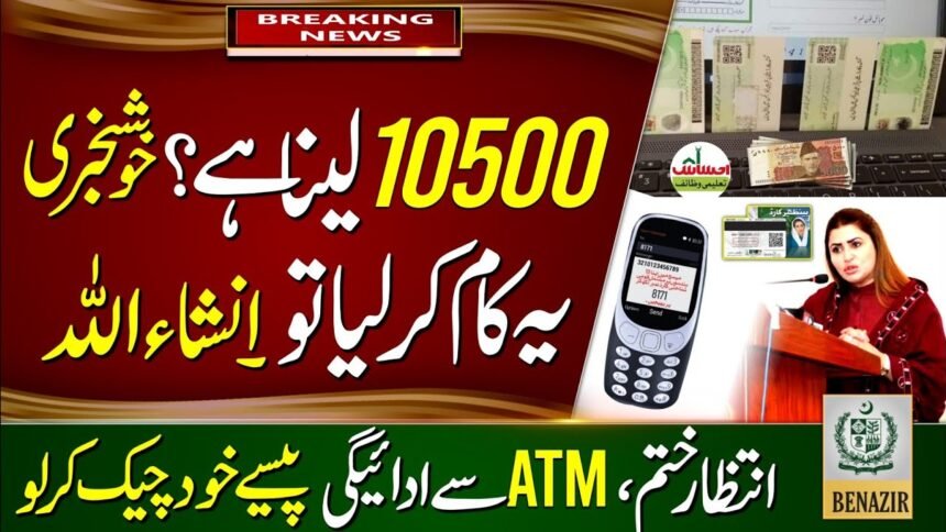 BISP Payment 10500 Check By CNIC Online