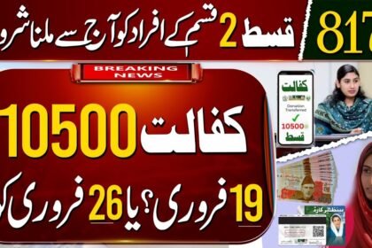 Benazir Kafalat Installment On 19 February