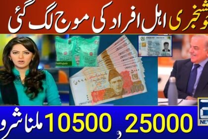 New BISP Payment of PKR 10500 Starting Today