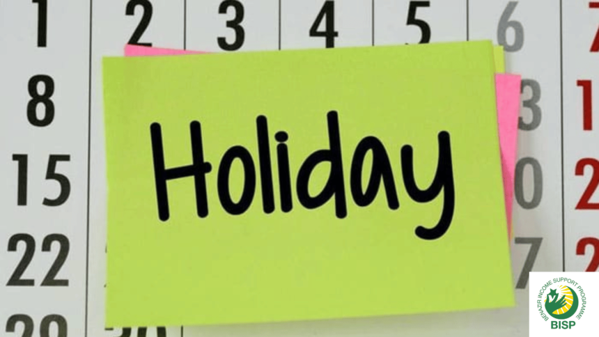 BISP Announces Public Holiday on 4th April in Sindh