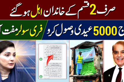 BISP 5000 Eid-ul-Fitr Cash Distribution in All Provinces