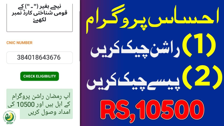 BISP Kafalat 10500 and Rashan Subsidy Released in KPK