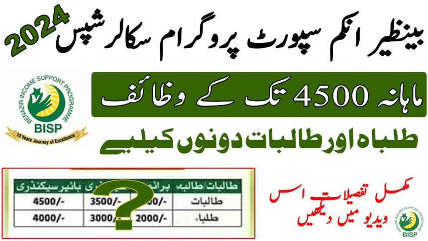 320 Million BISP Scholarships going to Distribute Among 113,051 Students