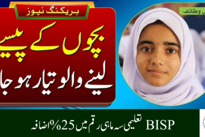 25% Increment in BISP Taleemi Quarterly Amount