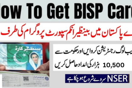 Procedure for 10500 BISP Card Online Registration