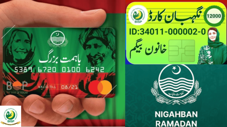 Difference Between 6000 Ehsaas Himmat and Nigehban Card
