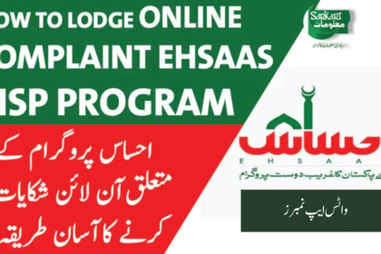 List of All BISP Complaint Numbers of All Provinces