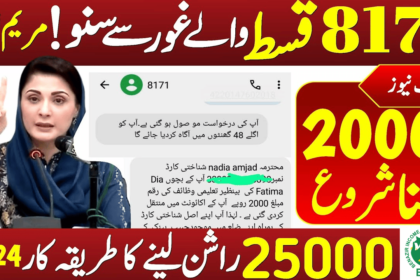 Date for 25000 BISP Dynamic Survey from Tehsil Office