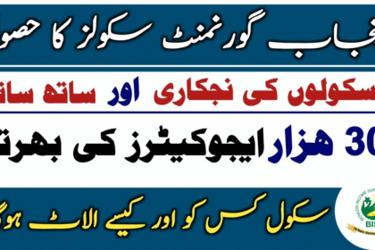 Punjab's Education 30000 New Teaching Jobs Scheme