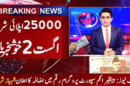 When You Get a Message for Ehsaas 25000 Payment From JazzCash?