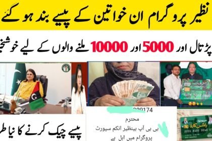 Date Announcement Of BISP 13500 Third Phase Payment